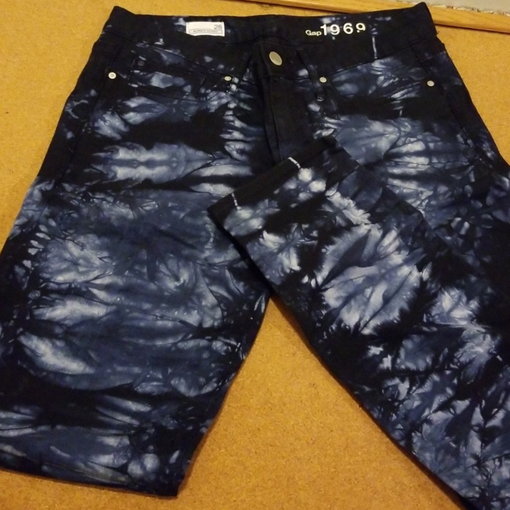 Gap Tie Died Always Skinny Jeans